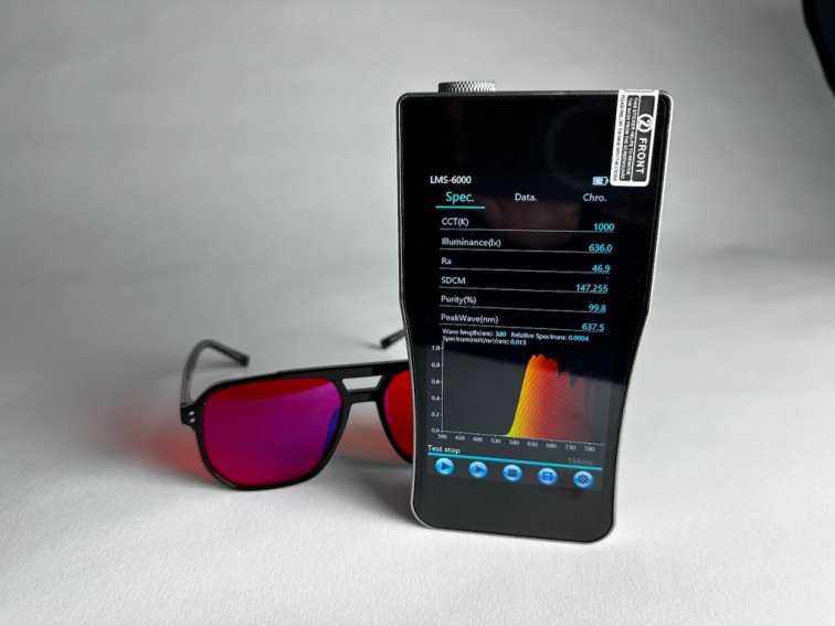 SLEEP-3M pánské stylové brýle blokující modré světlo - červené