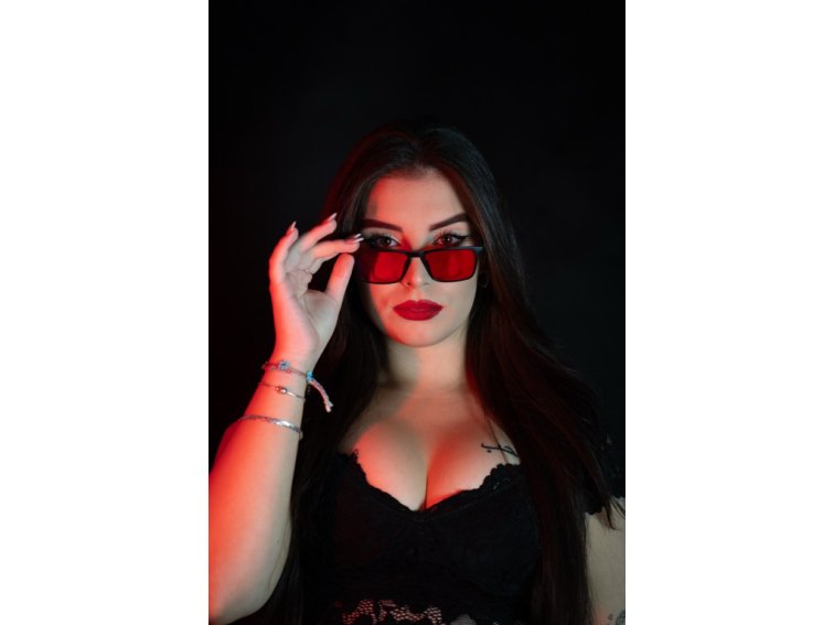 SLEEP-3R stylové brýle proti modrému a zelenému světlu - červené