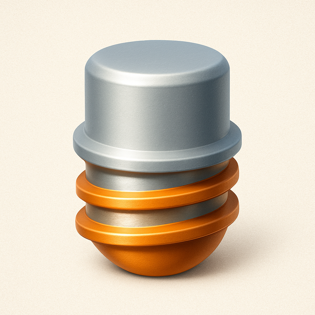 ORANGE-1 biodynamická LED žárovka 2W E27 oranžová