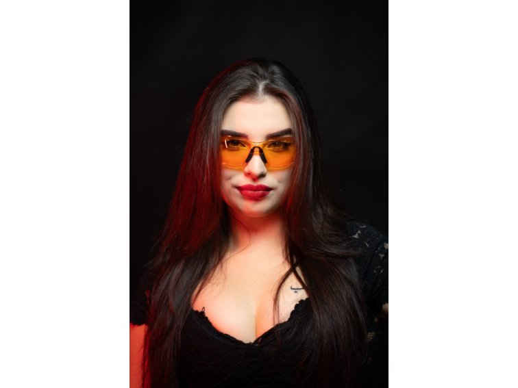 SLEEP-X2 brýle blokující modré světlo - oranžové