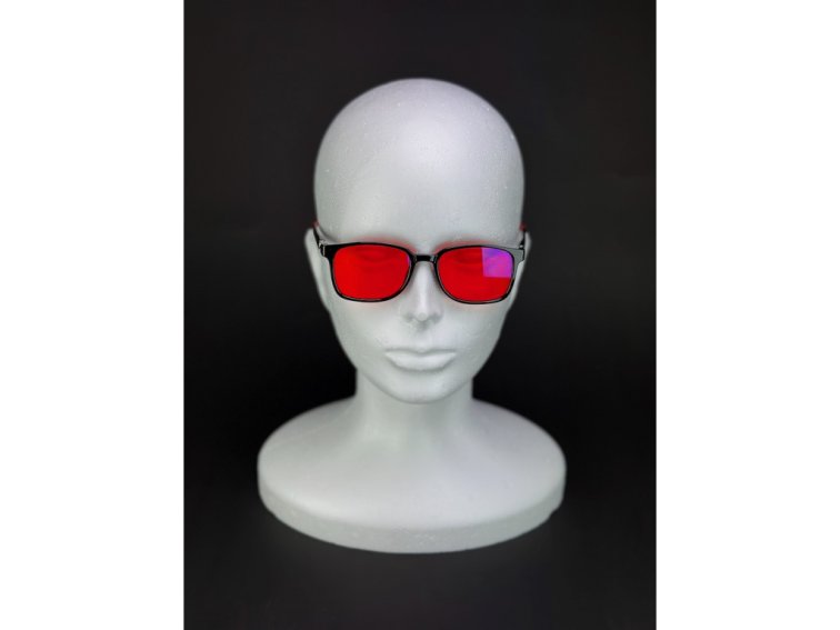 SLEEP-3C dětské stylové brýle blokující modré světlo - červené