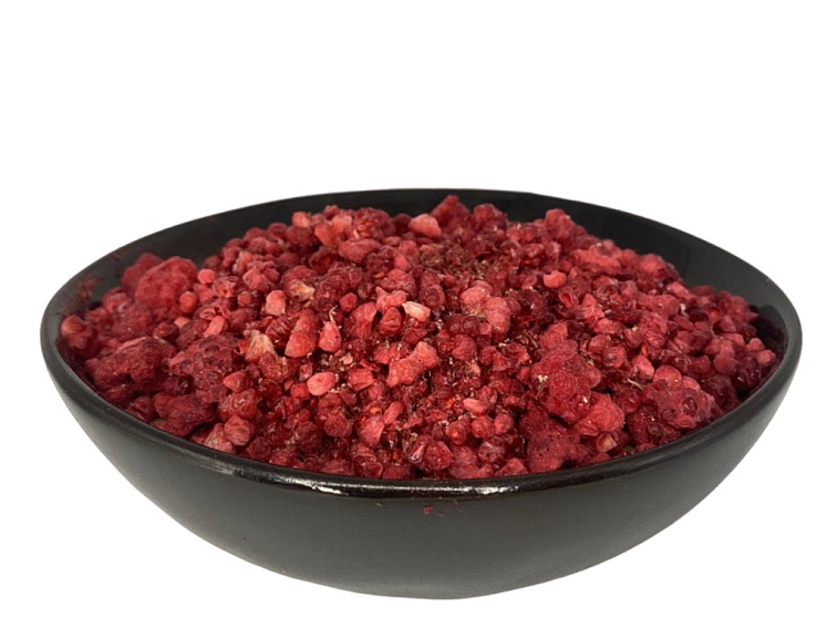 MALINY LYOFILIZOVANÉ (SUŠENÉ MRAZEM) - DRCENÉ