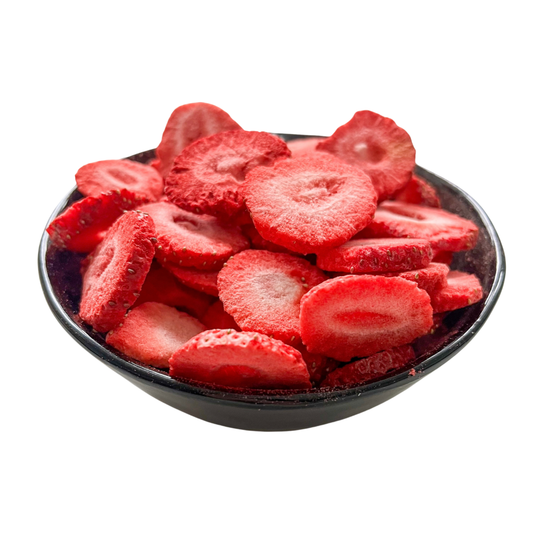 JAHODY LYOFILIZOVANÉ (SUŠENÉ MRAZEM) - PRÁŠEK