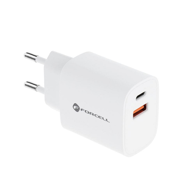Forcell Nabíjecí kabel USB-A/Lightning MFi 12W 1m bílý (C703)