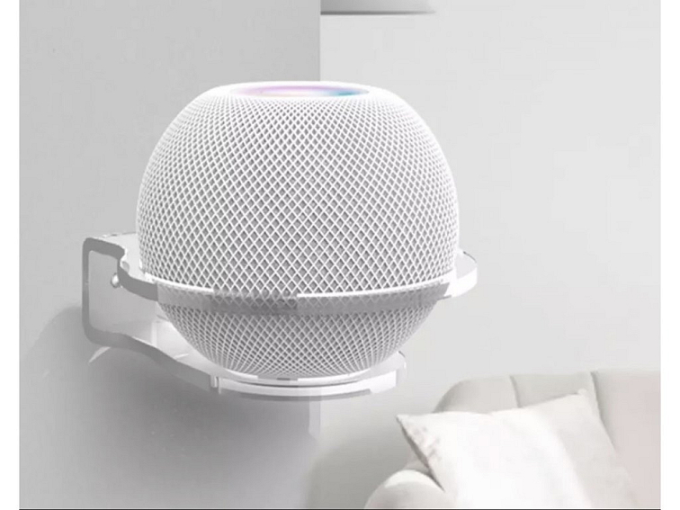 Průhledný akrylový držák na HomePod mini