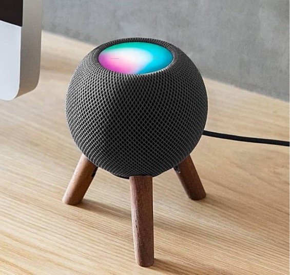Stojan pro HomePod mini z pravého ořechového dřeva