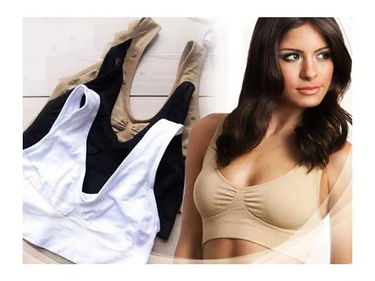 Sada 3ks bezešvá podprsenka SeamlessBra