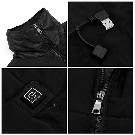 Elegantní unisex vyhřívaná vesta