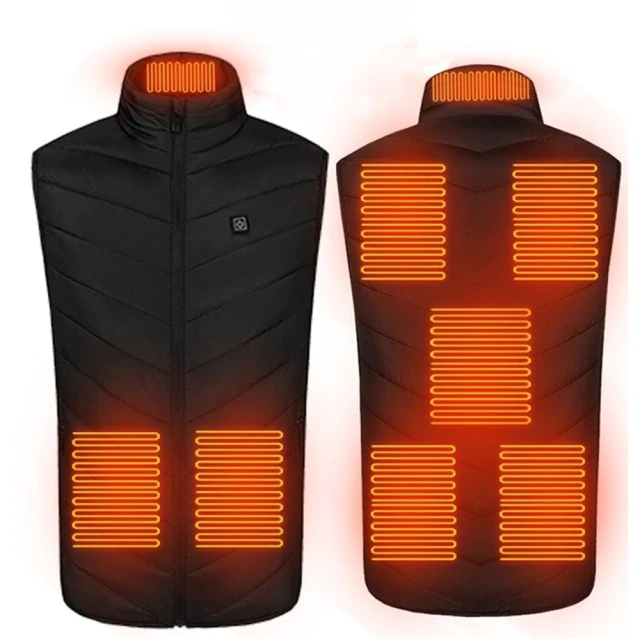 Elegantní unisex vyhřívaná vesta