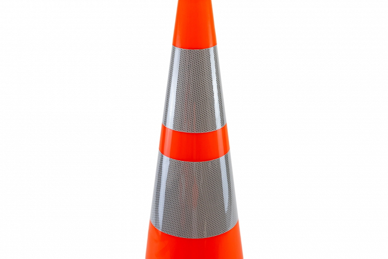 Dopravní kužel, reflexní, výška 500 mm