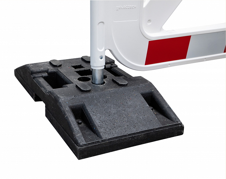 Plastová zábrana 2M s tyčemi