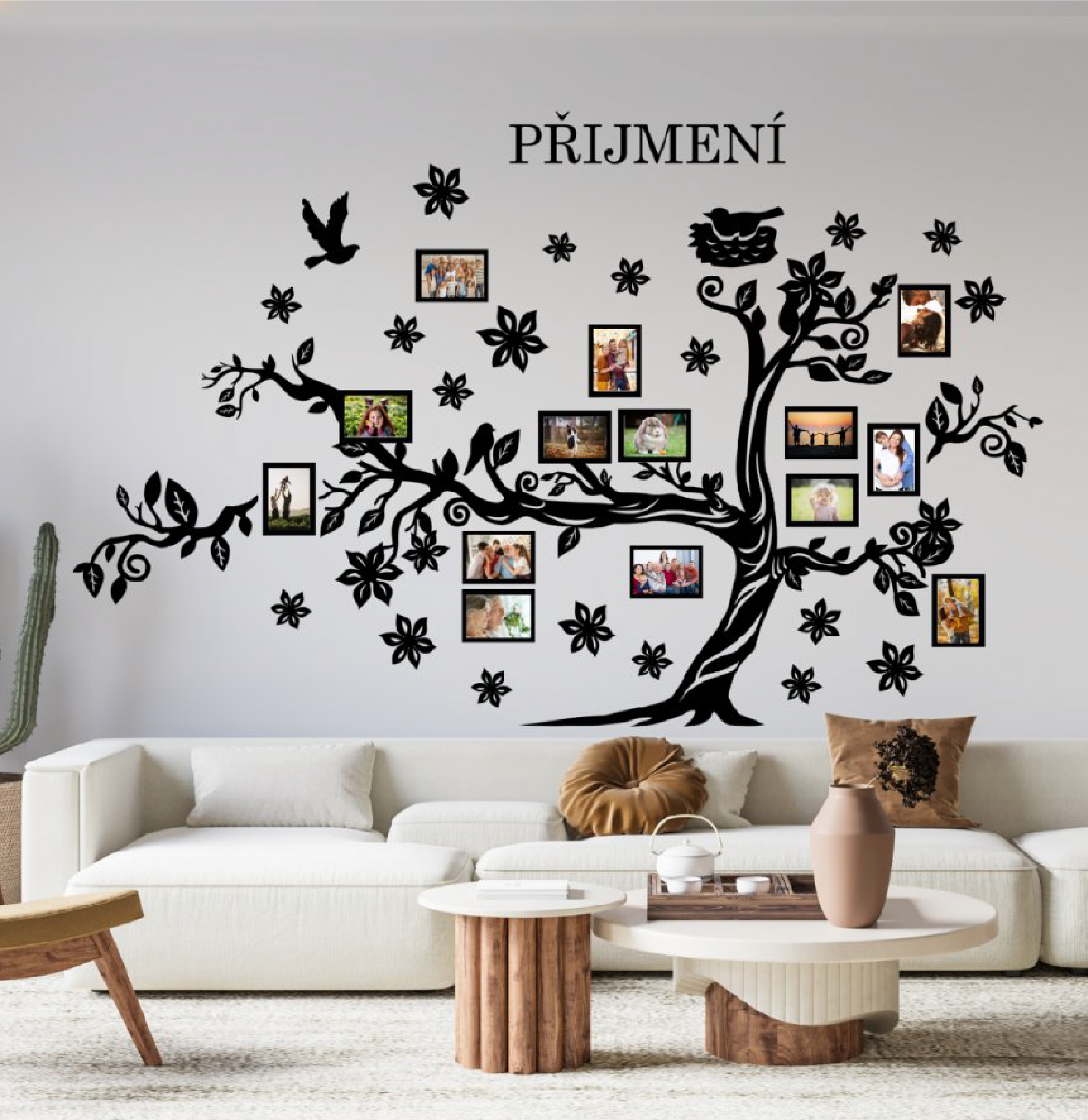 Strom života s foto rámečky
