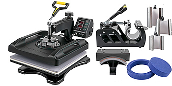 Termosublimační lis 8v1 - 38x38cm 1200W