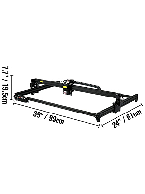 Stolní Wi-Fi Laser a Gravírka 46x81 cm - VEVOR Laser Engraver