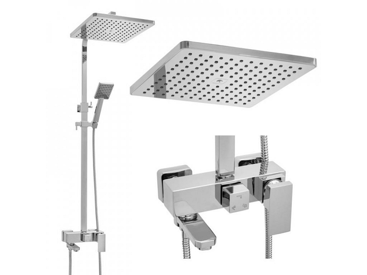 Sprchová souprava - Sprchový set TANARO - chromová