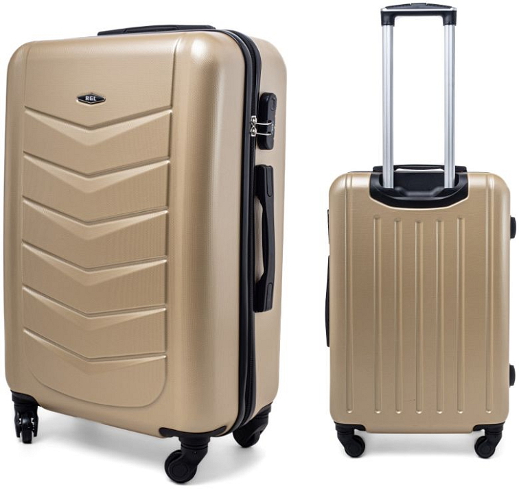 Cestovní Kufr VERONA - Béžový