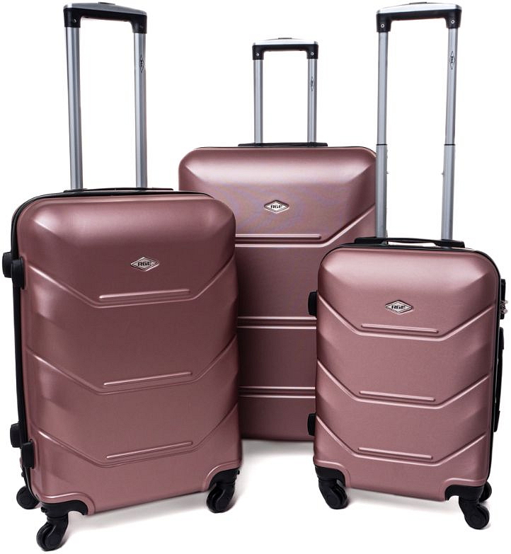 Cestovní Kufr TIMONI - Rose Gold