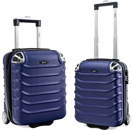 Kabinový cestovní Kufr BALI 40x30x20 - Tmavě modrý