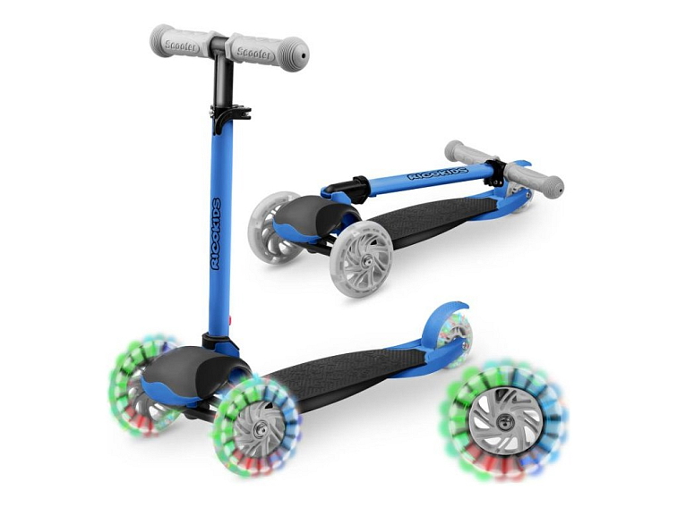 Dětská tříkolová koloběžka NAVI tmavě modrá