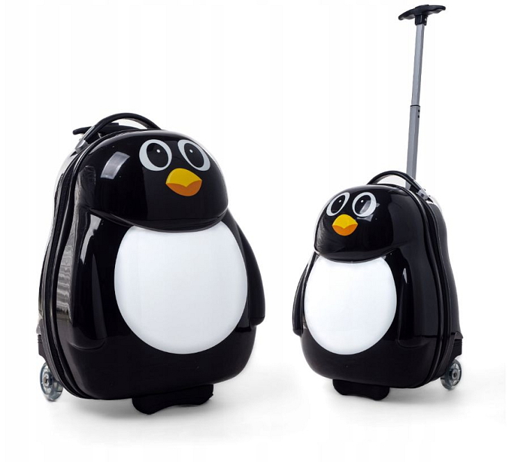 Dětský kufr Tučňák