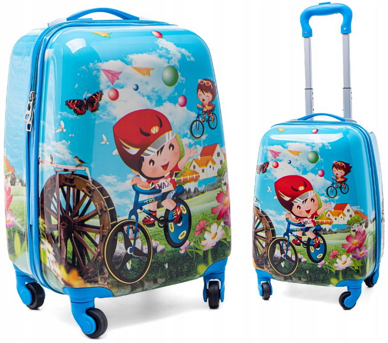 Dětský kufr Cyklista
