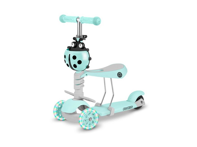 Dětská tříkolová koloběžka BERUŠKA mátová