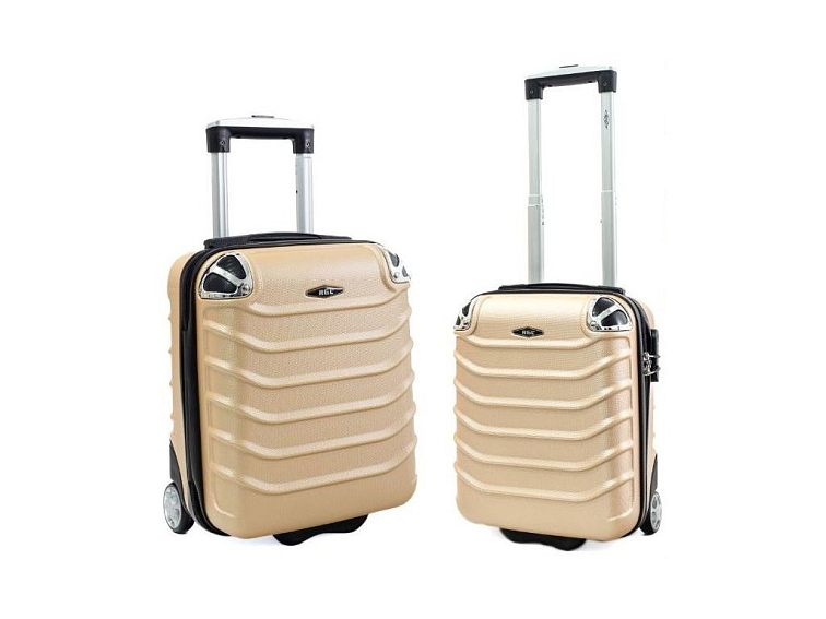 Kabinový cestovní Kufr BALI 40x30x20 - Béžový