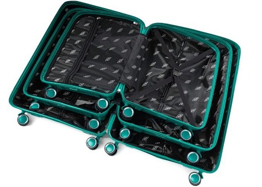 Cestovní Kufr ORBI - Smaragdový