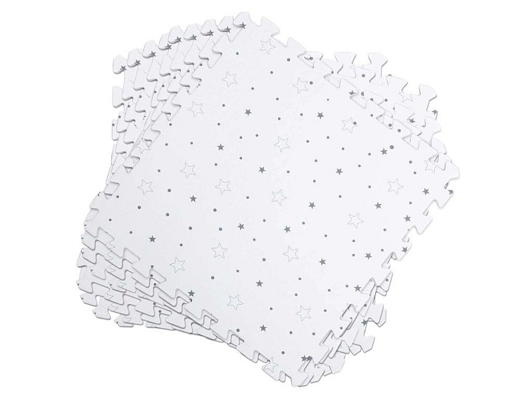Pěnové puzzle koberec 9 ks 150x150x1 cm Hvězdy