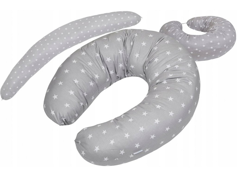 Kojící polštář 160x75 cm - Hvězdičky