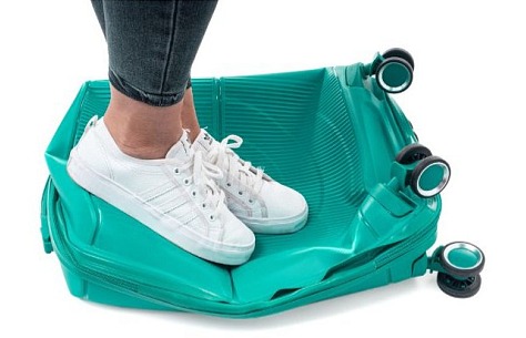 Cestovní Kufr ORBI - Azurový