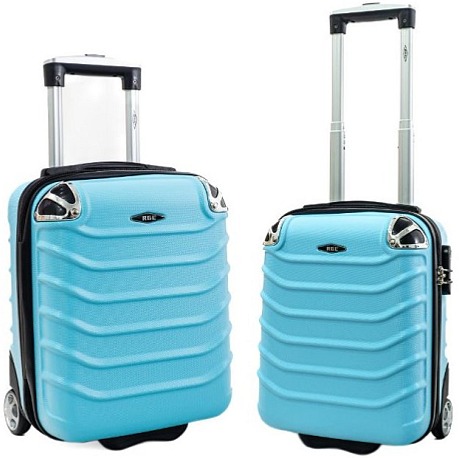 Kabinový cestovní Kufr BALI 40x30x20 - Azurový