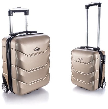 Kabinový cestovní Kufr TIMONI 40x30x20 - Béžový