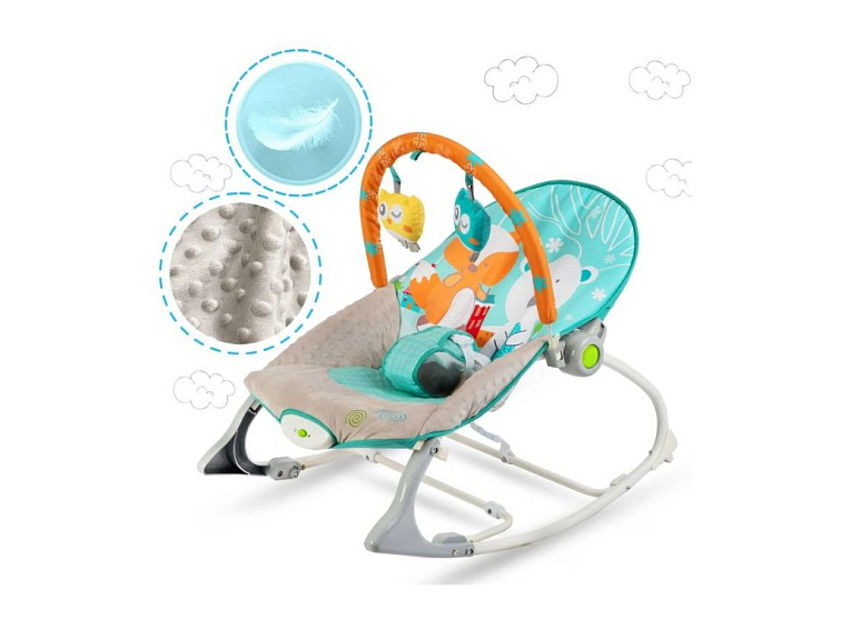 Vibrující lehátko - kojenecké lehátko - Medvídci