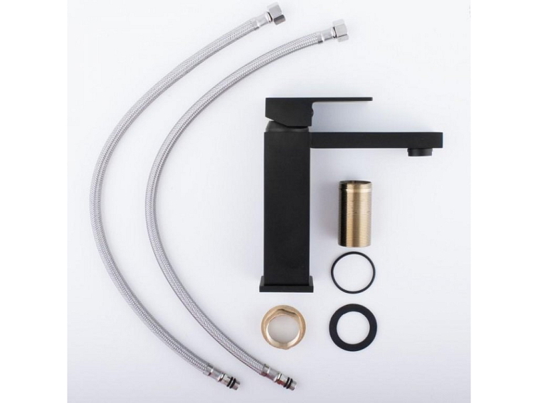 Umyvadlová baterie CRYSTAL nízká černá