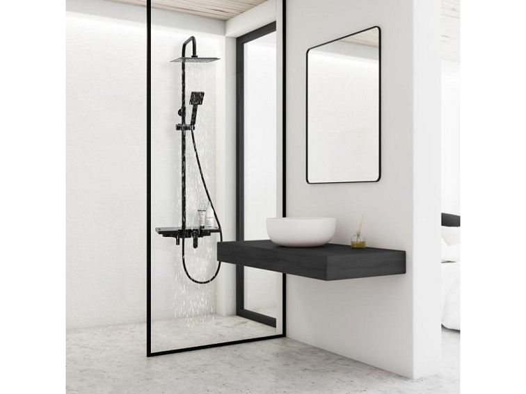 Sprchová souprava - Sprchový set VINTO - černá