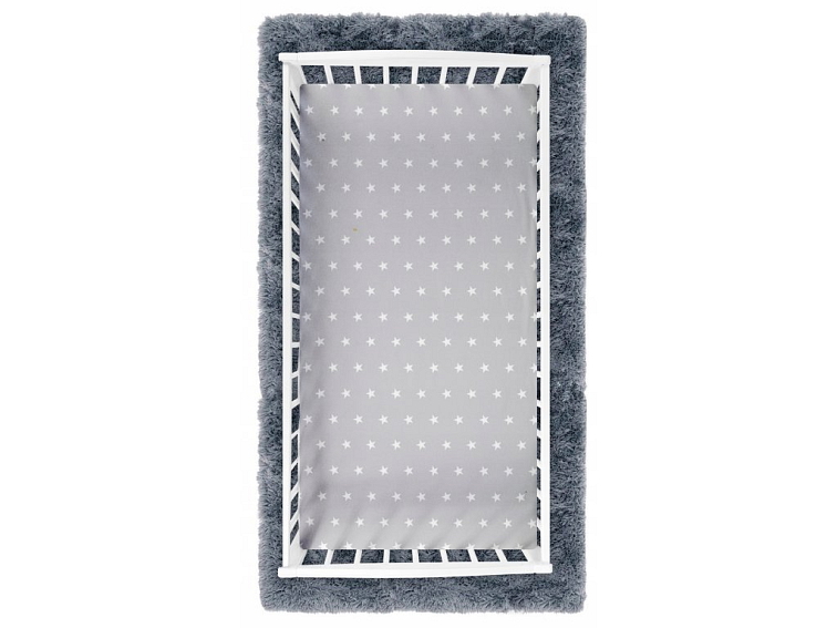 Prostěradlo do postýlky bavlněné na gumu 160x80 cm - Hvězdičky