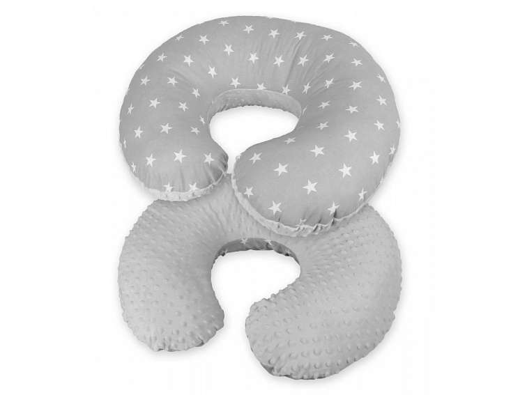 Kojící polštář MINKY 62x52 cm - Hvězdičky