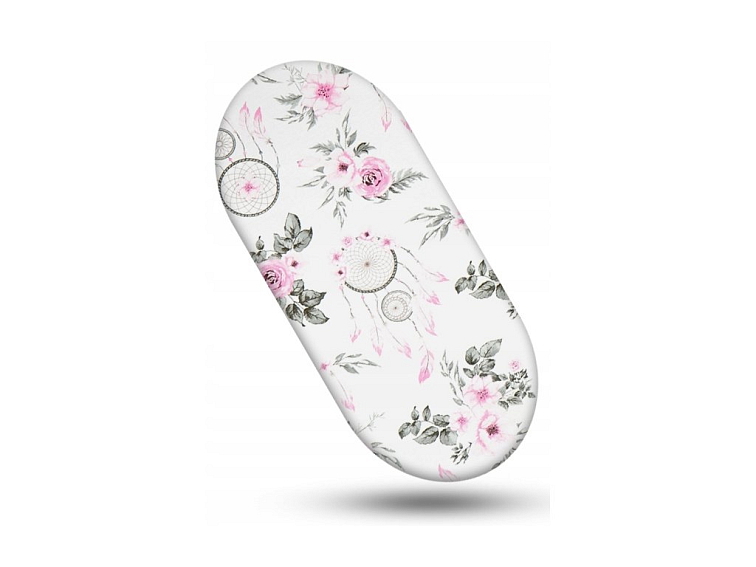 Prostěradlo do kočárku bavlněné na gumu 80x38 cm - Lapače snů