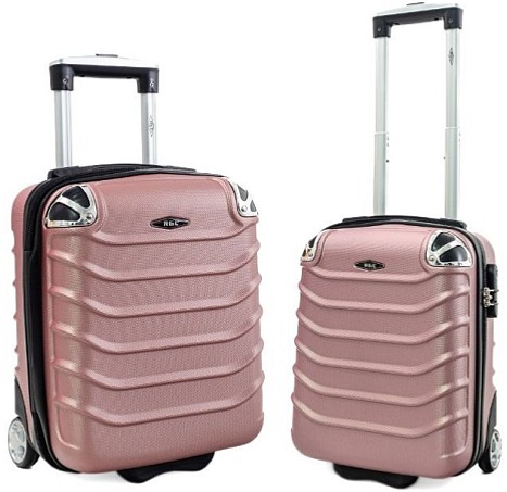 Kabinový cestovní Kufr BALI 40x30x20 - Rose Gold