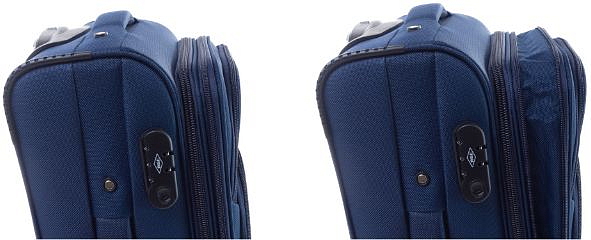 Cestovní Kufr TORINO - Tmavě modrý