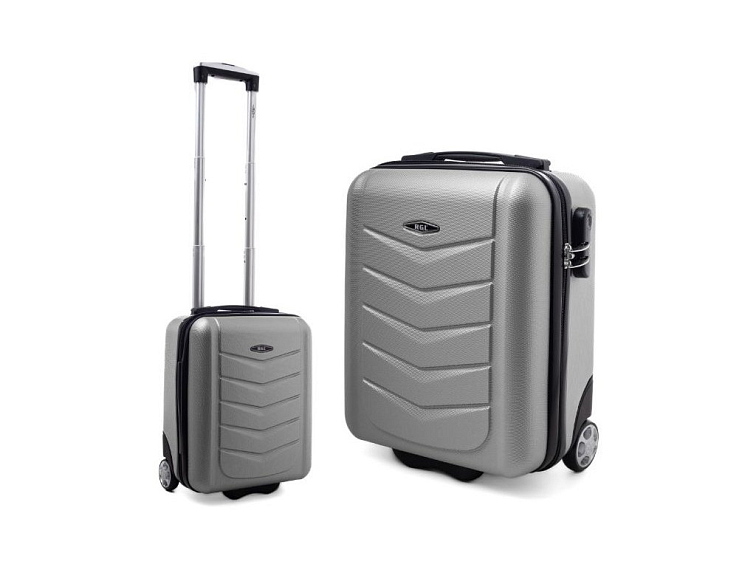 Kabinový cestovní Kufr VERONA 40x30x20 - Šedý