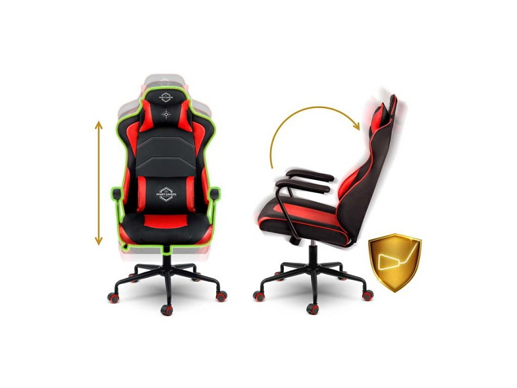 Herní židle VAULT černá/červená