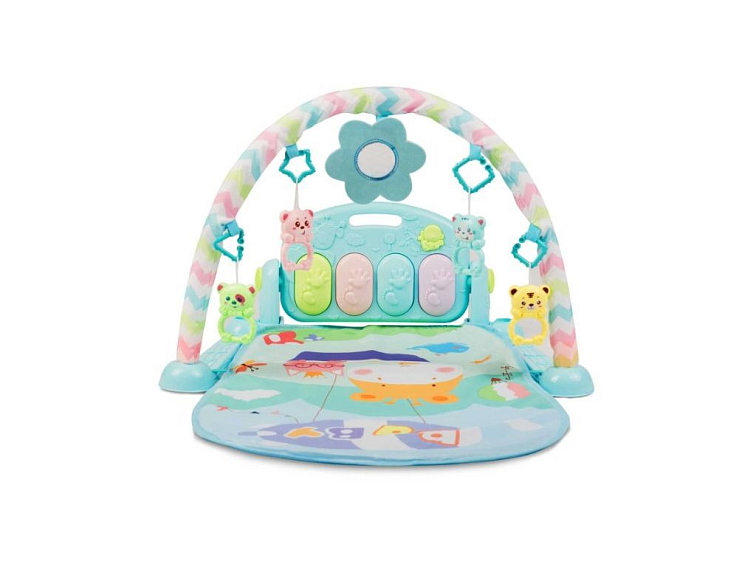 Interaktivní vzdělávací podložka s klavírem 3v1 Žirafa a přátelé