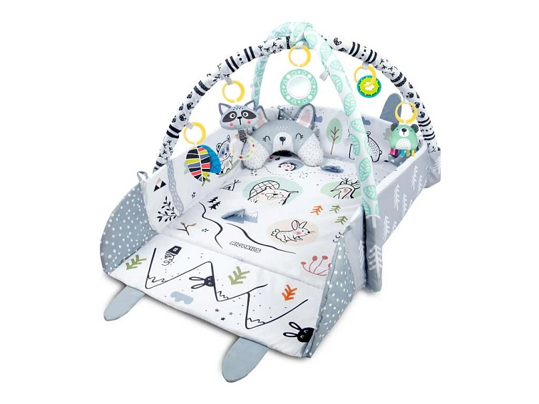 Interaktivní vzdělávací podložka 3v1 králíček