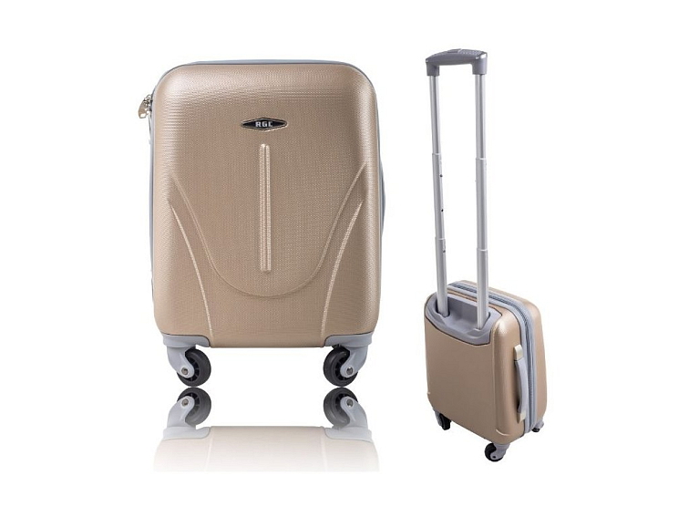 Kabinový cestovní Kufr SAMBA 40x30x20 - Béžový