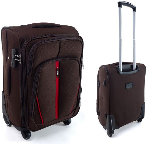 Cestovní Kufr TORINO - Hnědý