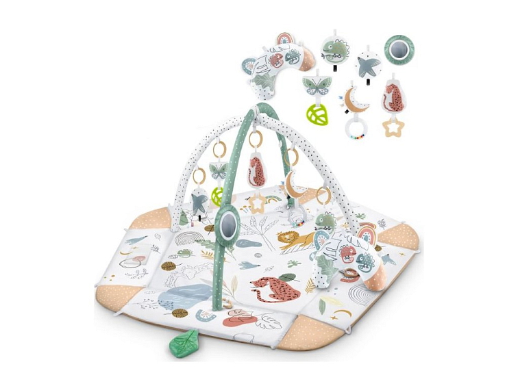 Interaktivní vzdělávací podložka 5v1 Lev