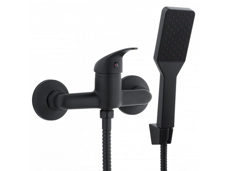 Sprchová baterie nástěnná CLARO - černá