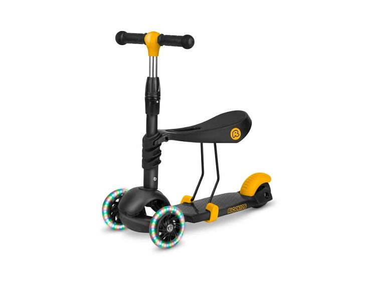 Dětská tříkolová koloběžka TORO černá